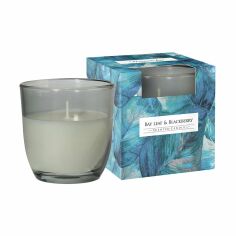 Акція на Ароматична свічка Bispol Scented Candle Bay Leaf And Blackberry, 100 г (sn75b-325) від Eva