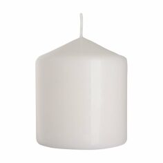 Акція на Циліндрична свічка Bispol біла, 9 см (80/90-090) від Eva