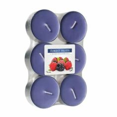 Акція на Ароматична свічка Bispol Scented Candle Forest Fruits, 6 шт (p35-6-13 s6) від Eva