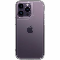 Акция на Чехол Spigen для Apple iPhone 14 Pro Max Quartz Hybrid, Crystal Clear (ACS04830) от MOYO