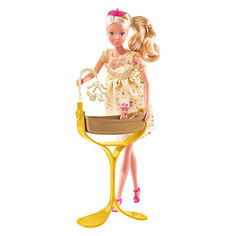 Акция на Кукла Беременная Штеффи с люлькой Steffi & Evi Love (573 7084) от Будинок іграшок
