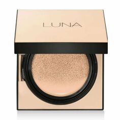 Акция на Стійкий тональний кушон для обличчя LUNA Long Lasting Conceal Fixing Cushion SPF 50+/PA++++, 23M Medium Beige, 2*12 г от Eva