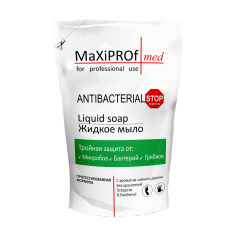 Акция на Антибактеріальне рідке мило MaXiPROF Antibacterial Liquid Soap з ароматом чайного дерева, 500 мл (дойпак) от Eva