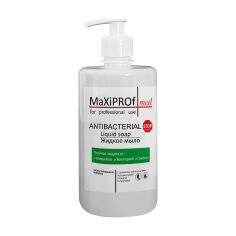 Акция на Антибактеріальне рідке мило MaXiPROF Antibacterial Liquid Soap з ароматом чайного дерева, 500 мл от Eva