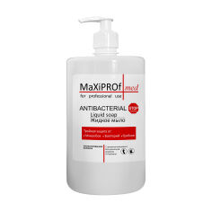 Акция на Антибактеріальне рідке мило MaXiPROF Antibacterial Liquid Soap з ароматом мандарина, 1 л от Eva