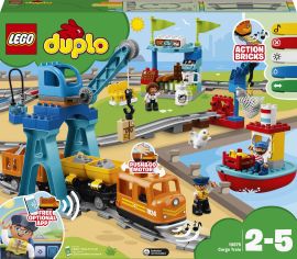 Акція на Конструктор LEGO DUPLO Вантажний потяг (10875) від Будинок іграшок