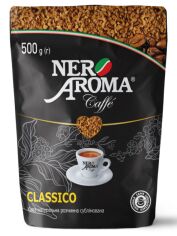Акція на Кава розчинна Nero Aroma 500 г від Rozetka
