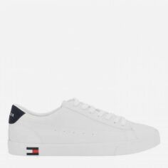 Акція на Чоловічі кеди низькі Tommy Hilfiger 933339634 47 Білі від Rozetka