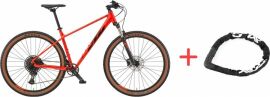 Акция на Велосипед KTM ULTRA RIDE 29" рама L/48 2022 Помаранчевий / Чорний  + Велосипедні шкарпетки в подарунок от Rozetka