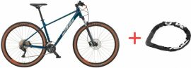 Акция на Велосипед KTM Ultra Flite 29" рама L/48 2022 Синій  + Базовий шар Down the Road Classics у подарунок от Rozetka