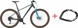 Акция на Велосипед KTM CHICAGO 271 27.5" рама S/38 2023 Сірий  + Велосипедні шкарпетки в подарунок от Rozetka