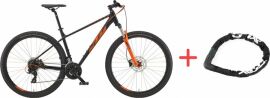 Акция на Велосипед KTM CHICAGO 272 27.5" рама M/43 2023 матовий Чорний  + подарунок Замок XLC Yakuza Plus комбінований ?8 мм/800 мм от Rozetka