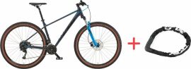 Акция на Велосипед KTM CHICAGO 291 29" рама XL/53 2023 Сірий  + Велосипедні шкарпетки в подарунок от Rozetka