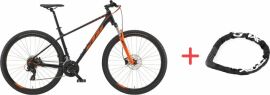 Акция на Велосипед KTM CHICAGO 292 29" рама M/43 2023 матовий Чорний  + Велосипедні шкарпетки в подарунок от Rozetka