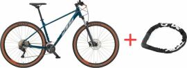 Акция на Велосипед KTM ULTRA FLITE 29" рама M/43 2023 Синій  + Велосипедні шкарпетки в подарунок от Rozetka