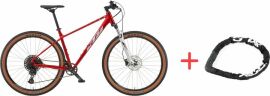 Акція на Велосипед KTM ULTRA FUN 29" рама L/48 2023 Червоний  + Велосипедні шкарпетки в подарунок від Rozetka