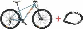 Акция на Велосипед KTM ULTRA SPORT 29" рама L/48 2023 Сірий  + Велосипедні шкарпетки в подарунок от Rozetka