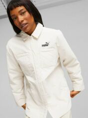 Акция на Куртка демісезонна жіноча Puma Transeasonal Jacket 62184287 M Alpine Snow от Rozetka