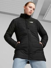 Акція на Куртка демісезонна подовжена жіноча Puma ESS+ Padded 67536401 S Чорна від Rozetka