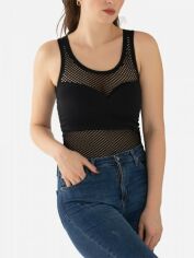 Акція на Майка жіноча MioFit 001-000457003 L/XL Чорна від Rozetka