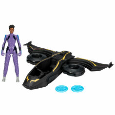Акция на Ігровий набір Black Panther Чорна Пантера з транспортом (F3349) от Будинок іграшок