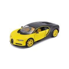 Акція на Автомодель Maisto Bugatti Chiron (31514 black/yellow) від Будинок іграшок