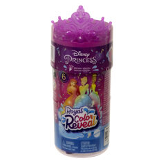 Акція на Набір-сюрприз Disney Princess Royal Color Reveal Мінілялька-принцеса (HMK83) від Будинок іграшок