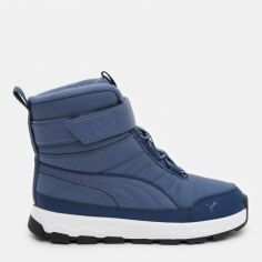 Акція на Дитячі зимові черевики для хлопчика Puma Evolve Boot 39264502 30 Inky Blue-Persian Blue-Puma White від Rozetka