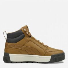 Акція на Підліткові демісезонні черевики для хлопчика Puma Tarrenz Sb Iii 39444302 37 Toasted-Toasted-Shadow Gray-Puma Gold від Rozetka