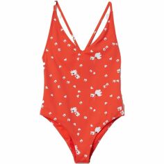 Акція на Суцільний купальник жіночий H&M 0759796_009 34 Червоний (СА2000001492659) від Rozetka