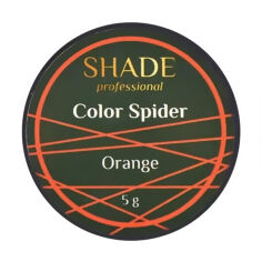Акція на Гель-павутинка для нігтів Shade Color Spider, Orange, 5 г від Eva