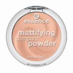 Акція на Матувальна компактна пудра для обличчя Essence Mattifying Compact Powder 04 Perfect Beige, 12 г від Eva