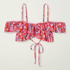 Акція на Верхня частина купальника жіноча H&M 610053 34 Червона від Rozetka