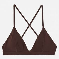 Акція на Верхня частина купальника жіноча H&M 559630 34 Коричнева від Rozetka