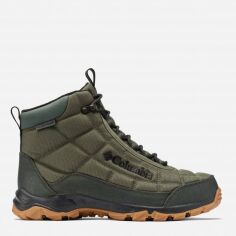 Акція на Чоловічі черевики для туризму високі Columbia Firecamp Boot 1672881-397 43 (10) 28 см Зелені від Rozetka