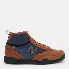 Акція на Чоловічі кеди високі New Balance Numeric NM440 NM440TBY 40.5 (7.5US) 25.5 см Коричневі/Сині від Rozetka