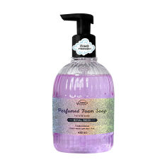 Акция на Парфумована пінка-мило для рук та тіла ENERGY of Vitamins Perfumed Foam Soap Royal Fresh, 490 мл от Eva
