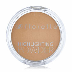 Акция на Компактний хайлайтер для обличчя Florelle Highlighting Powder тон 12, 8 г от Eva