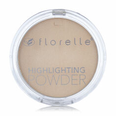 Акция на Компактний хайлайтер для обличчя Florelle Highlighting Powder тон 10, 8 г от Eva