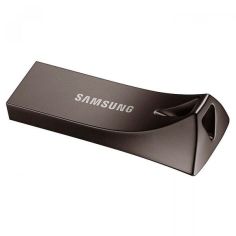 Акція на USB флеш накопичувач Samsung Bar Plus USB 3.1 64GB (MUF-64BE4/APC) Black від Територія твоєї техніки
