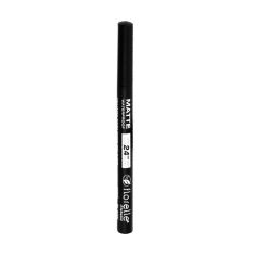 Акція на Матова водостійка підводка для очей Florelle Felt Tip Liner Matte Waterproof Чорна, 1.2 мл від Eva