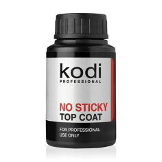 Акція на Верхнє покриття для гель-лаку Kodi Professional No Sticky Top Coat без липкого шару, 30 мл від Eva