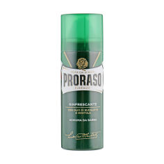 Акція на Піна для гоління Proraso Green Shaving Foam Refresh Eucalyptus, 50 мл від Eva