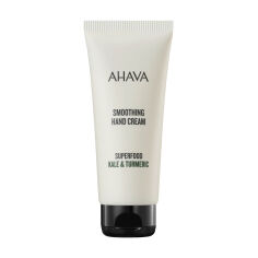 Акция на Розгладжувальний крем для рук Ahava Superfood Kale & Turmeric Smoothing Hand Cream, 100 мл от Eva