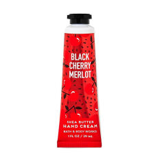 Акция на Крем для рук Bath & Body Works Black Cherry Merlot Hand Cream з олією ши, 29 мл от Eva