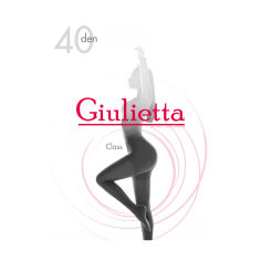 Акція на Колготки жіночі Giulietta Calze Collants Class 40 DEN Nero з шортиками, розмір 4 від Eva