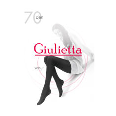 Акція на Колготки жіночі Giulietta Calze Collants Velour 70 DEN, Nero, розмір 4 від Eva