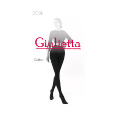 Акція на Колготки жіночі Giulietta Calze Collants Cotton 200 DEN Nero розмір 4 від Eva
