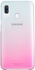 Акция на Чохол Samsung Gradation Cover для Samsung Galaxy A40 (EF-AA405CPEGRU) Pink от Територія твоєї техніки
