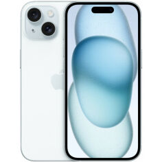 Акция на Смартфон Apple iPhone 15 128Gb Blue от Comfy UA